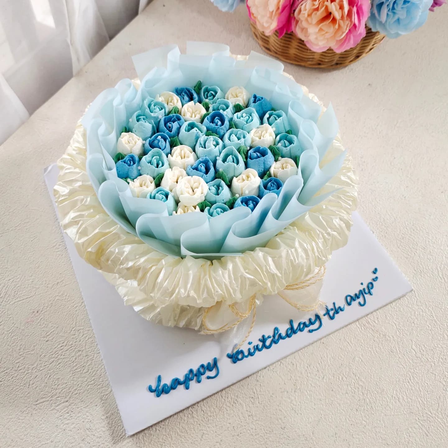 Korean Blueberry Cake utama